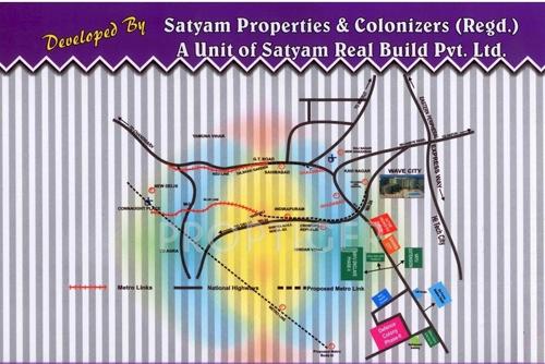 Images for Location Plan of Satyam Defence Colony Phase 2 Images for Location Plan of Satyam Defence Colony Phase 2
