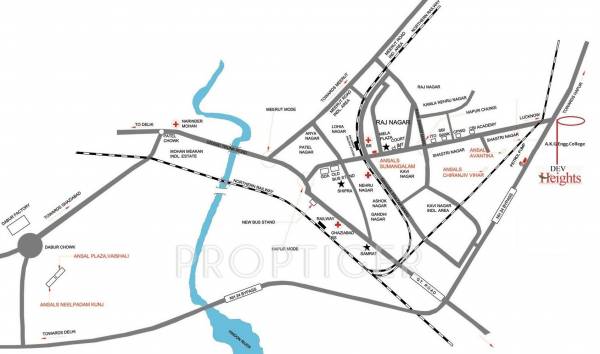  dev-heights Images for Location Plan of DBF Dev Heights