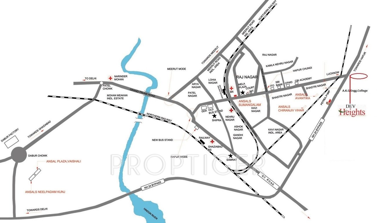  dev heights Images for Location Plan of DBF Dev Heights