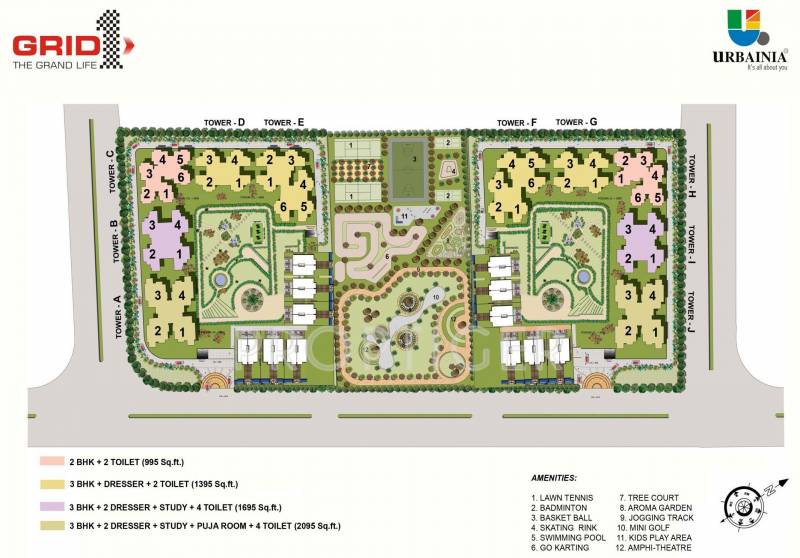 Images for Site Plan of Urbainia Grid 1