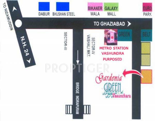 Location Plan gardenia greens Location Plan