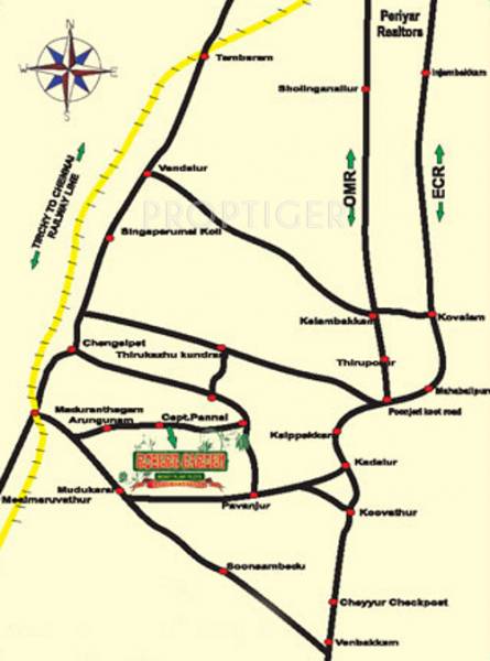 Images for Location Plan of Periyar Robert Garden Images for Location Plan of Periyar Robert Garden