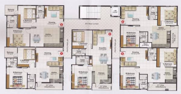 Images for Cluster Plan of Pegasus Soorya Sapphire Images for Cluster Plan of Pegasus Soorya Sapphire
