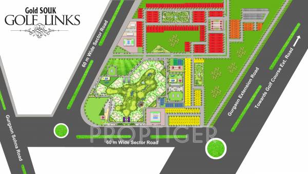 Images for Layout Plan of Gold Golf Links Images for Layout Plan of Gold Golf Links
