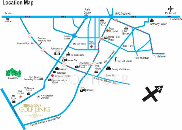 Images for Location Plan of Gold Golf Links Images for Location Plan of Gold Golf Links