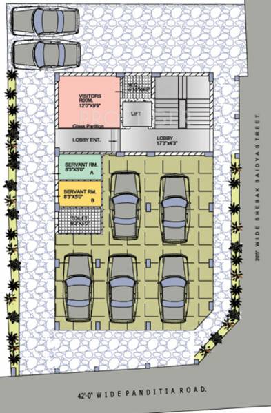 Images for Cluster Plan of Gajraj Flora