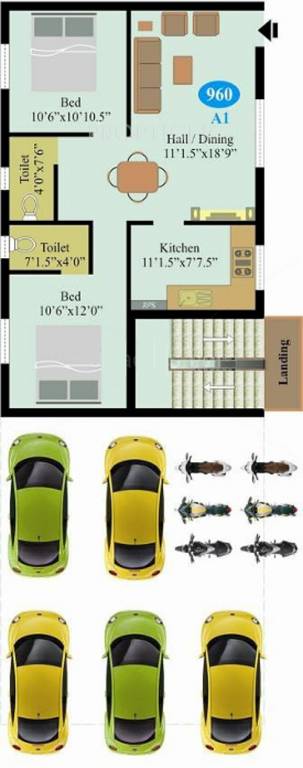 Images for Cluster Plan of Saai Brindavanam
