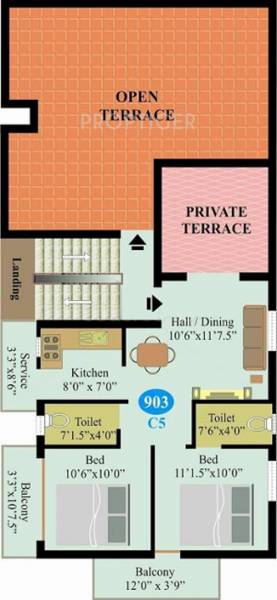 Images for Cluster Plan of Saai Brindavanam