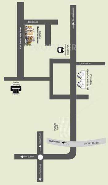 Images for Location Plan of Saai Brindavanam