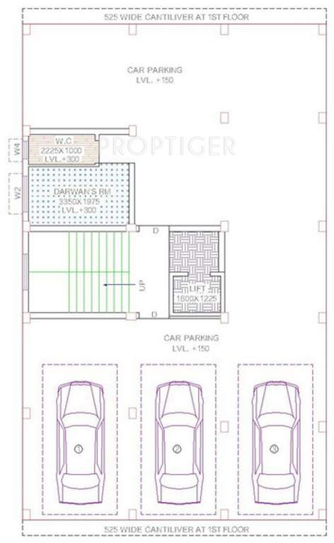 palace Images for Cluster Plan of Jeet Nirman Palace