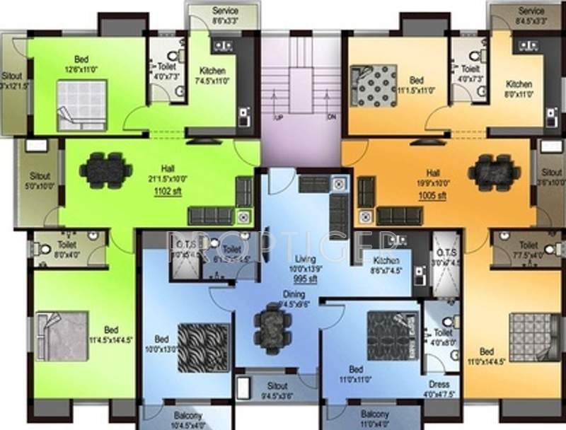 Images for Cluster Plan of Sri Varu Classic Shelters Riddhah