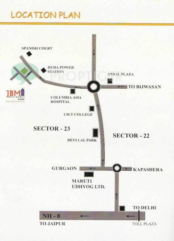 Images for Location Plan of JBM Residency