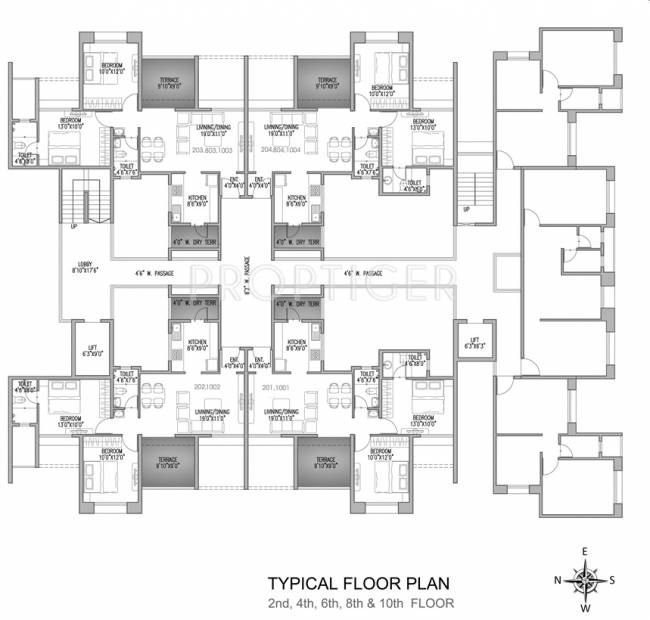 Images for Cluster Plan of AG Imperial Tower