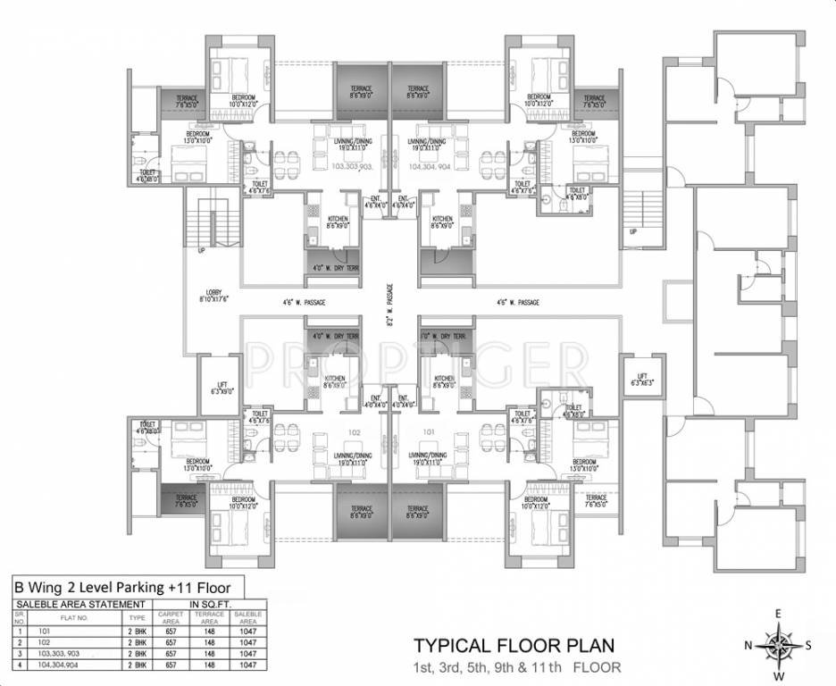 Images for Cluster Plan of AG Imperial Tower