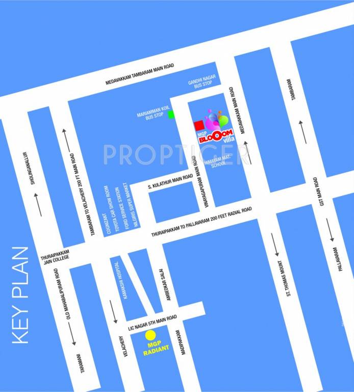 Images for Location Plan of MGP Blooom Villa