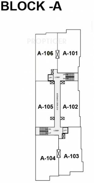 Images for Cluster Plan of Shuvam Raini Residency