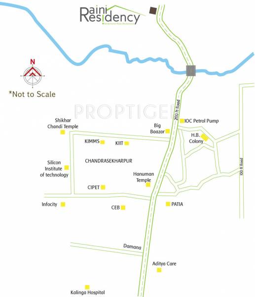 Images for Location Plan of Shuvam Raini Residency