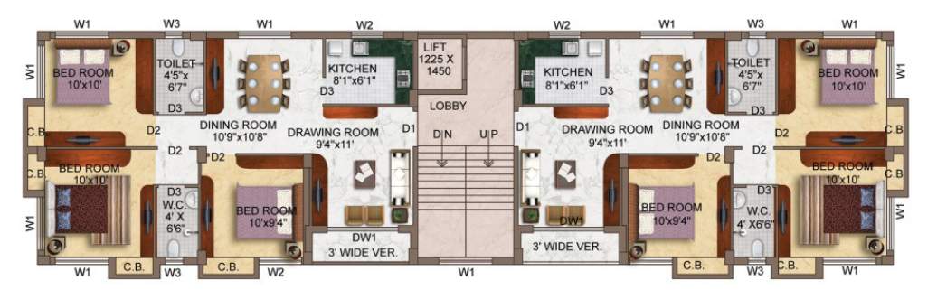  royale Royale Cluster Plan