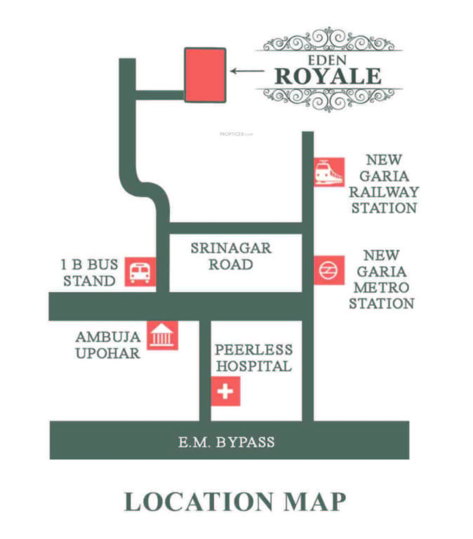  royale Location Plan