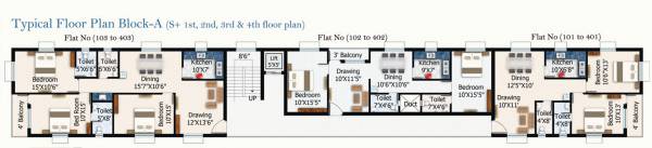 Images for Cluster Plan of Shuvam Residency Phase 2