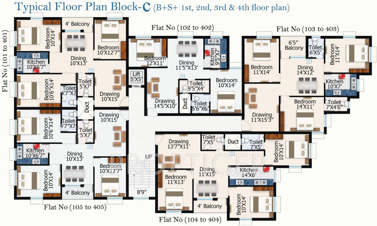 Images for Cluster Plan of Shuvam Residency Phase 2