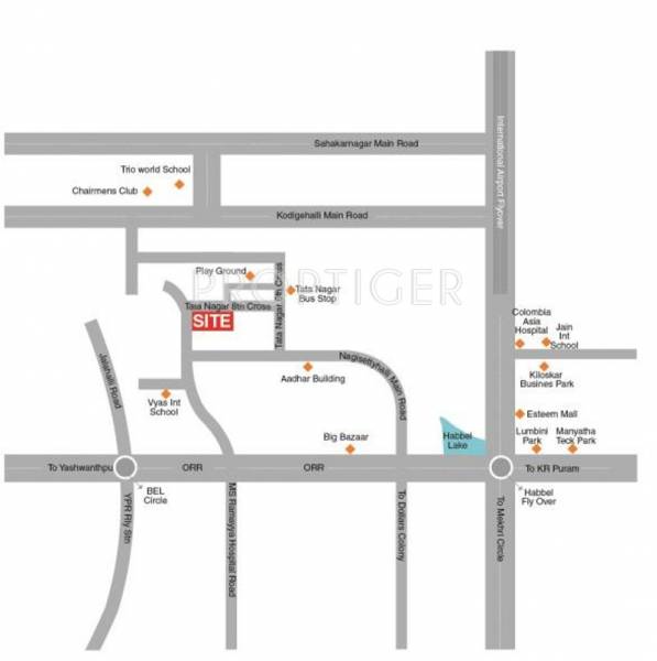 Images for Location Plan of Pegasus Soorya Signature Images for Location Plan of Pegasus Soorya Signature