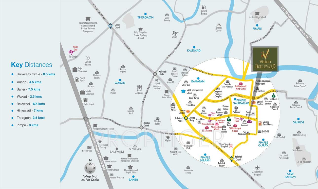 Images for Location Plan of Siddhivinayak Vision Boulevard