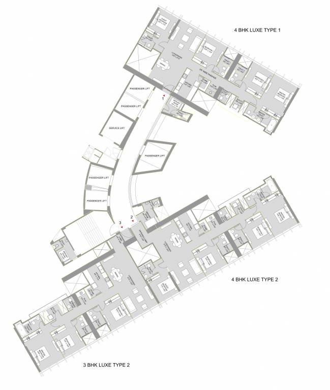  park Wing B Cluster Plan