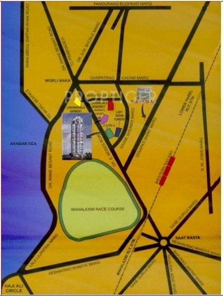 Images for Location Plan of Lokhandwala Infrastructure Zahra