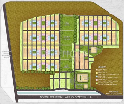  residency-phase1 Images for Layout Plan of Jai Residency Phase1