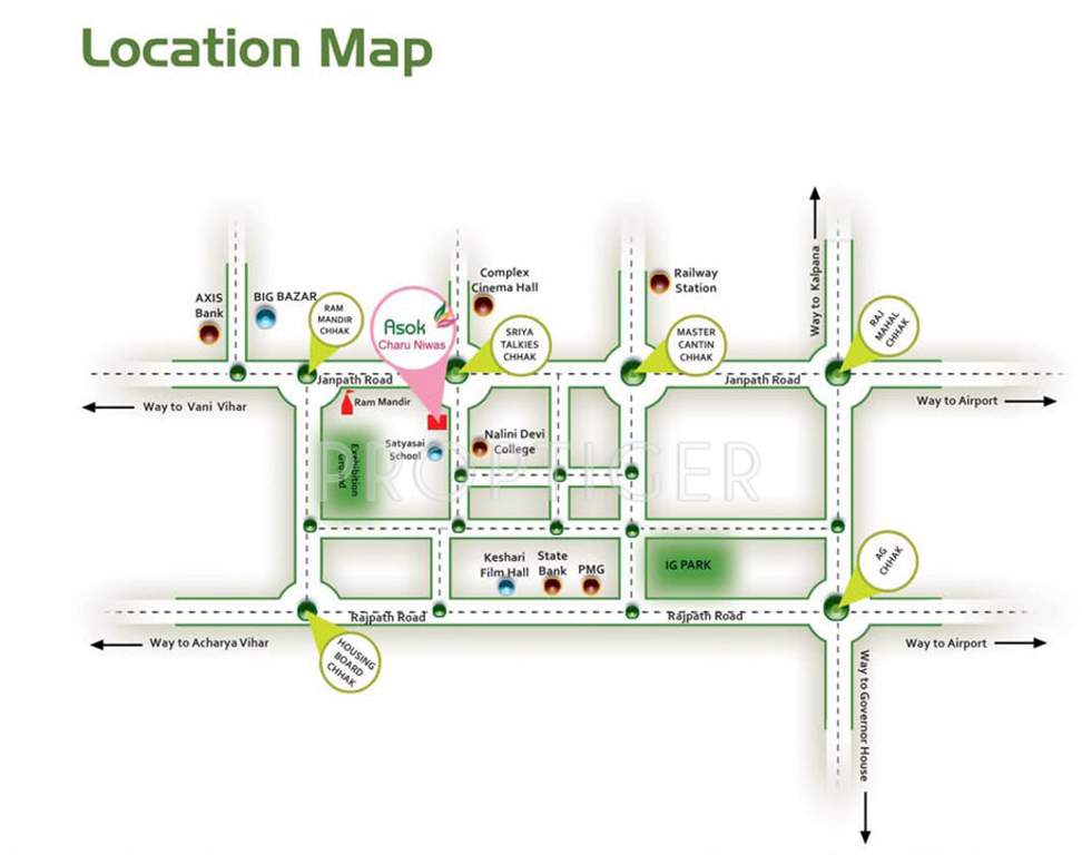 Images for Location Plan of Shuvam Ashok Charu Niwas