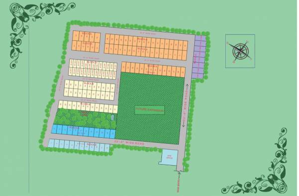 Layout Plan eco-city-plots Layout Plan