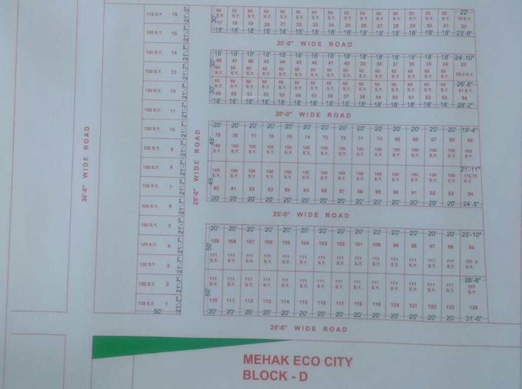  eco city villas Images for Layout Plan of Mehak Eco City Villas