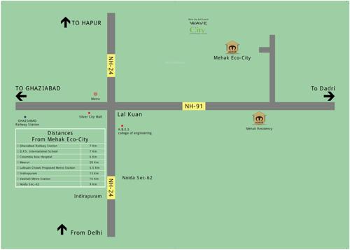  eco-city-villas Images for Location Plan of Mehak Eco City Villas