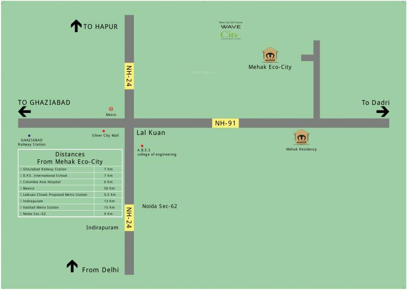  eco-city-villas Images for Location Plan of Mehak Eco City Villas