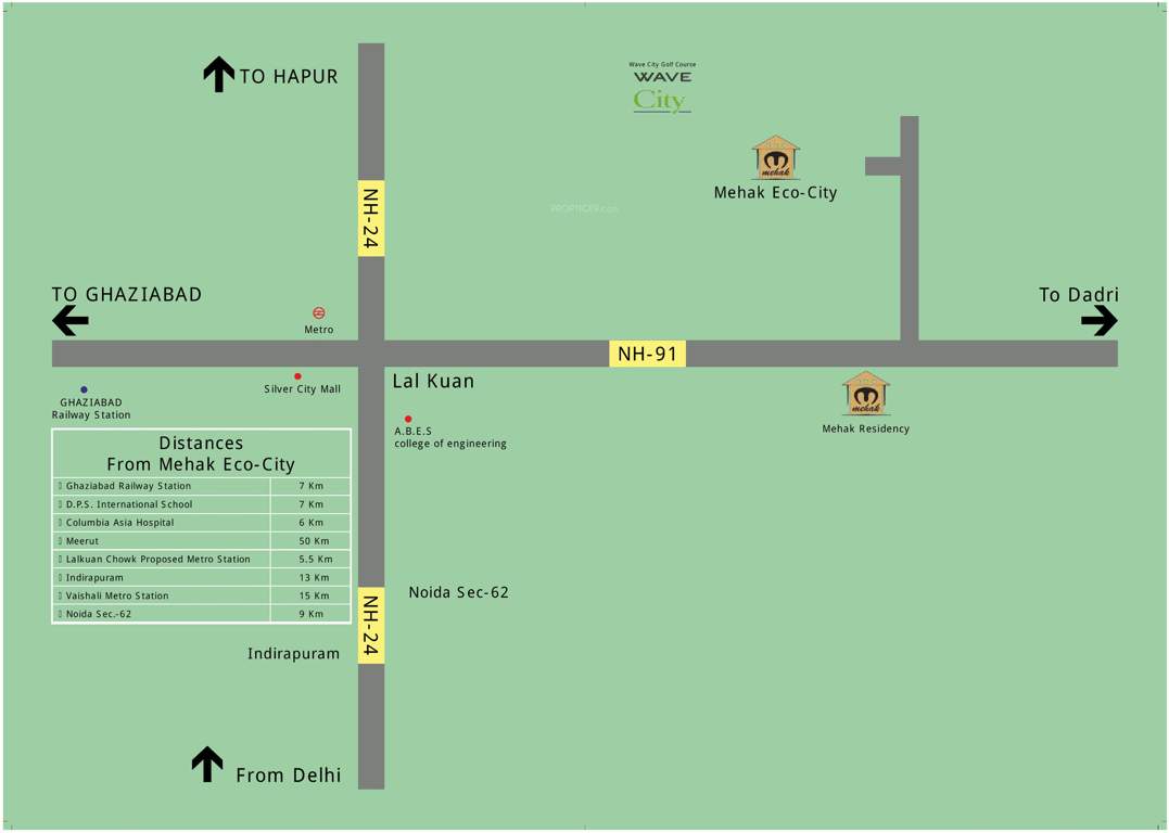 eco city villas Images for Location Plan of Mehak Eco City Villas