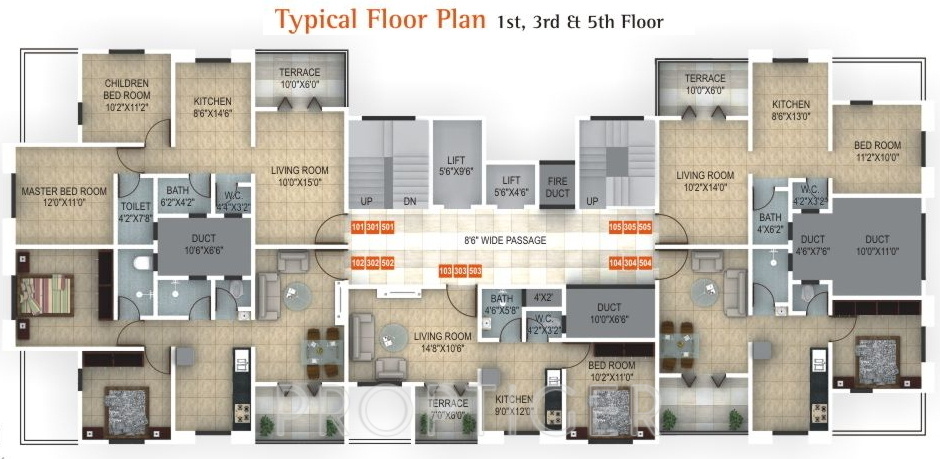 Images for Cluster Plan of JM Amar 127