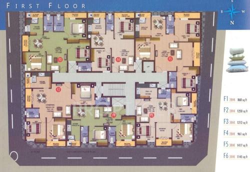 Images for Cluster Plan of Sanjai Rajivs Paradise Images for Cluster Plan of Sanjai Rajivs Paradise