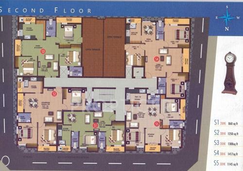 Images for Cluster Plan of Sanjai Rajivs Paradise Images for Cluster Plan of Sanjai Rajivs Paradise