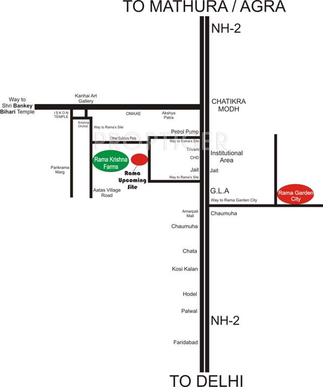 Images for Location Plan of Rama Group Delhi Swarn Garden