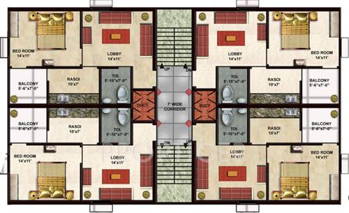 Images for Cluster Plan of Rama Group Delhi Rama Swarn Garden Low Rise Apartments Images for Cluster Plan of Rama Group Delhi Rama Swarn Garden Low Rise Apartments