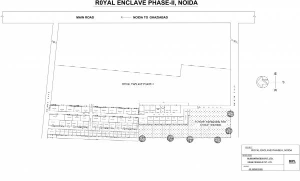 bliss-infratech royal-enclave-phase-ii Layout Plan