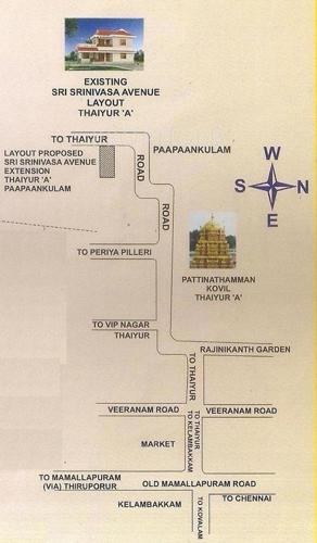 Images for Location Plan of SK Real Sri Srinivasa Avenue Extension Images for Location Plan of SK Real Sri Srinivasa Avenue Extension