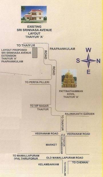 Images for Location Plan of SK Real Sri Srinivasa Avenue Extension