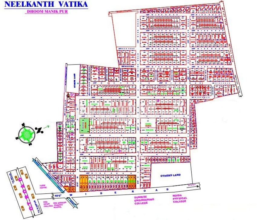 vatika Layout Plan