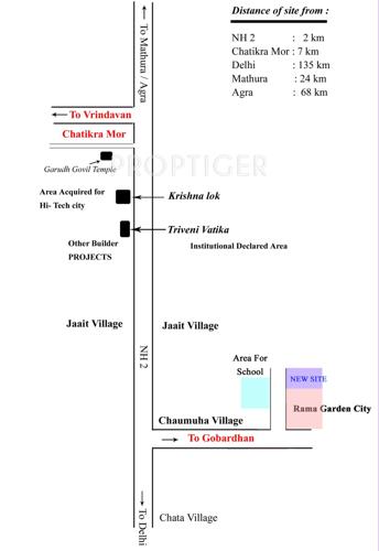 Images for Location Plan of Rama Rama Garden City II Images for Location Plan of Rama Rama Garden City II