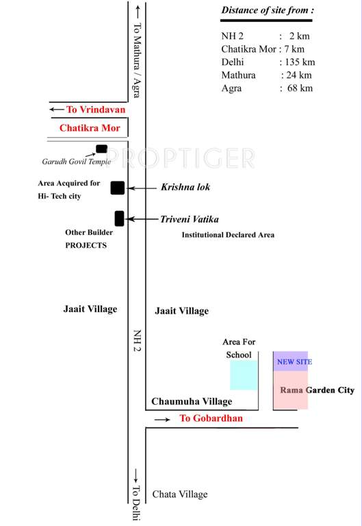 Images for Location Plan of Rama Rama Garden City II