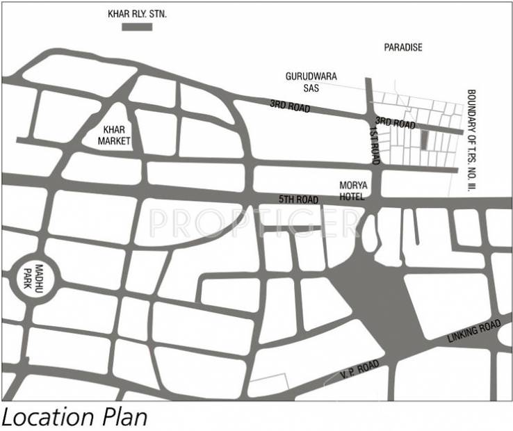 paradise Location Plan