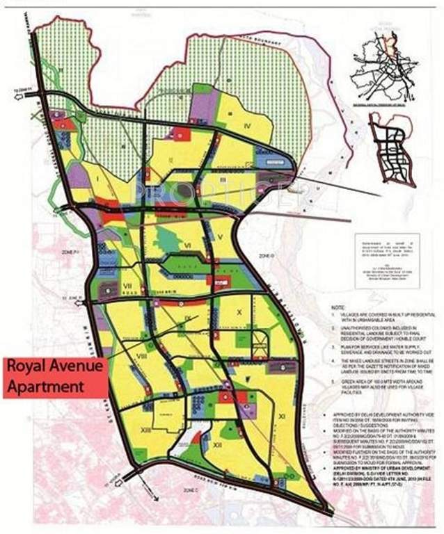  royal avenue Images for Location Plan of Chiranjeevi Royal Avenue