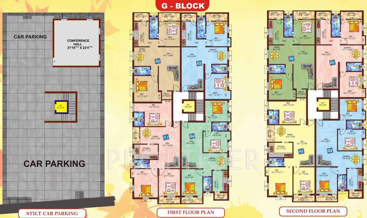  the perfect park Images for Cluster Plan of Perfect Builders The Perfect Park